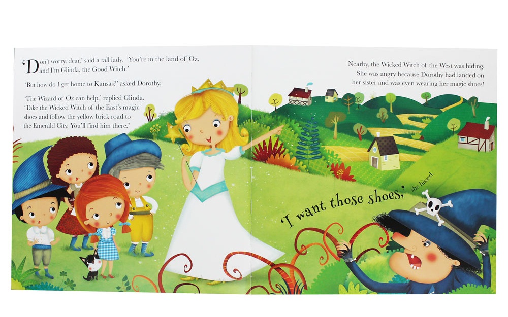 The Wizard Of Oz, Dorothy and her magical adventure by L. Frank Baum นิทานภาพ พ่อมดแห่งอ๊อซ