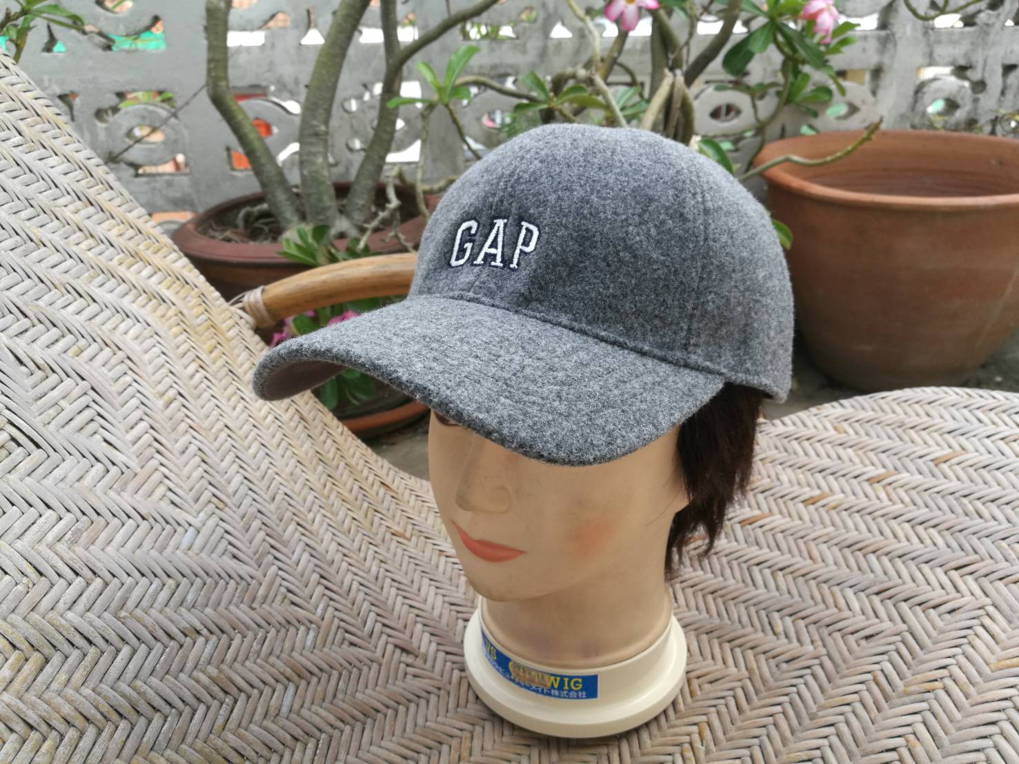 หมวกแก๊ป GAP ผ้าสักหลาด สวยมาก