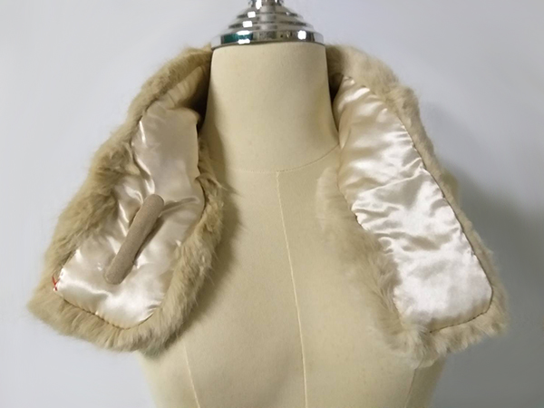 ผ้าพันคอ แต่งโค้ท เฟอร์แท้ ขนอวบแน่นๆ