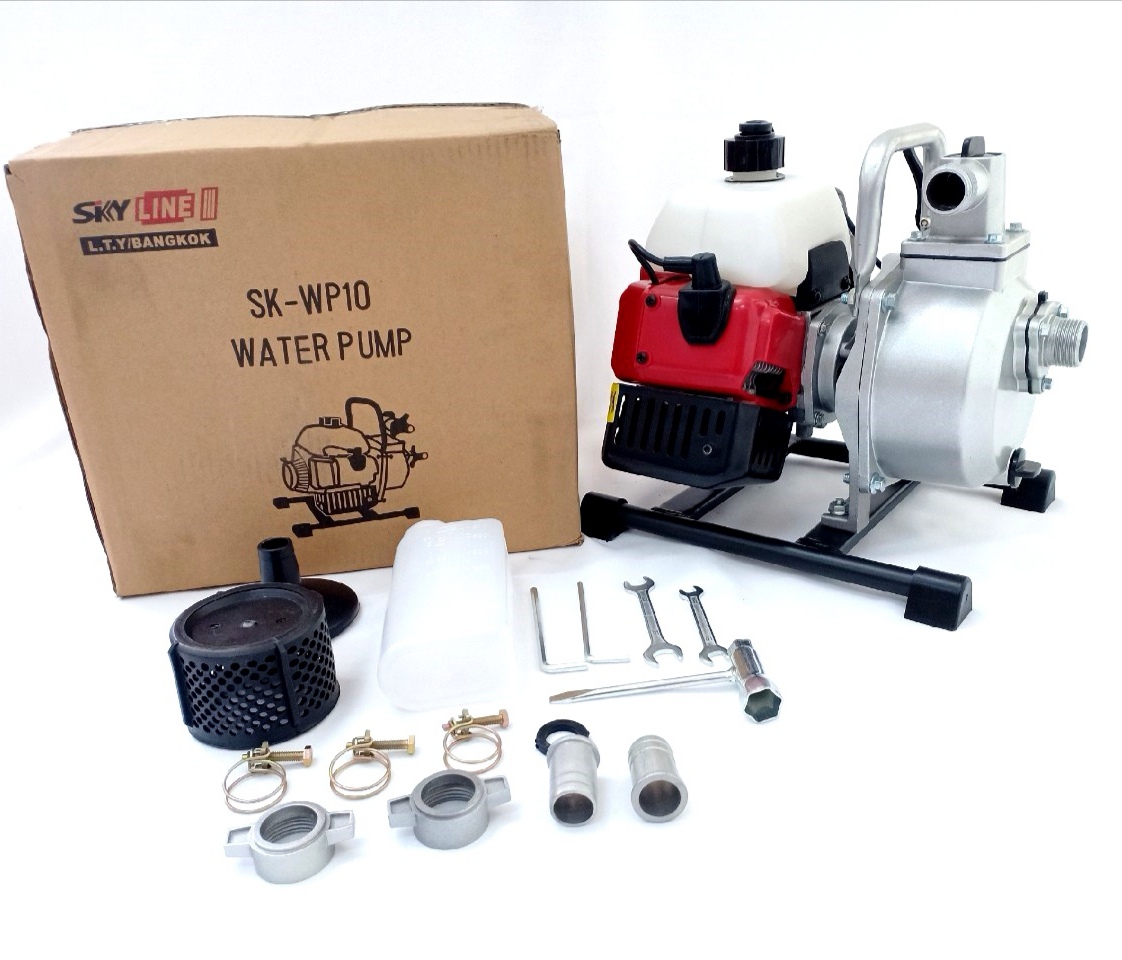 ปั๊มน้ำชนเครื่อง skyline 1 นิ้ว ส่งฟรี