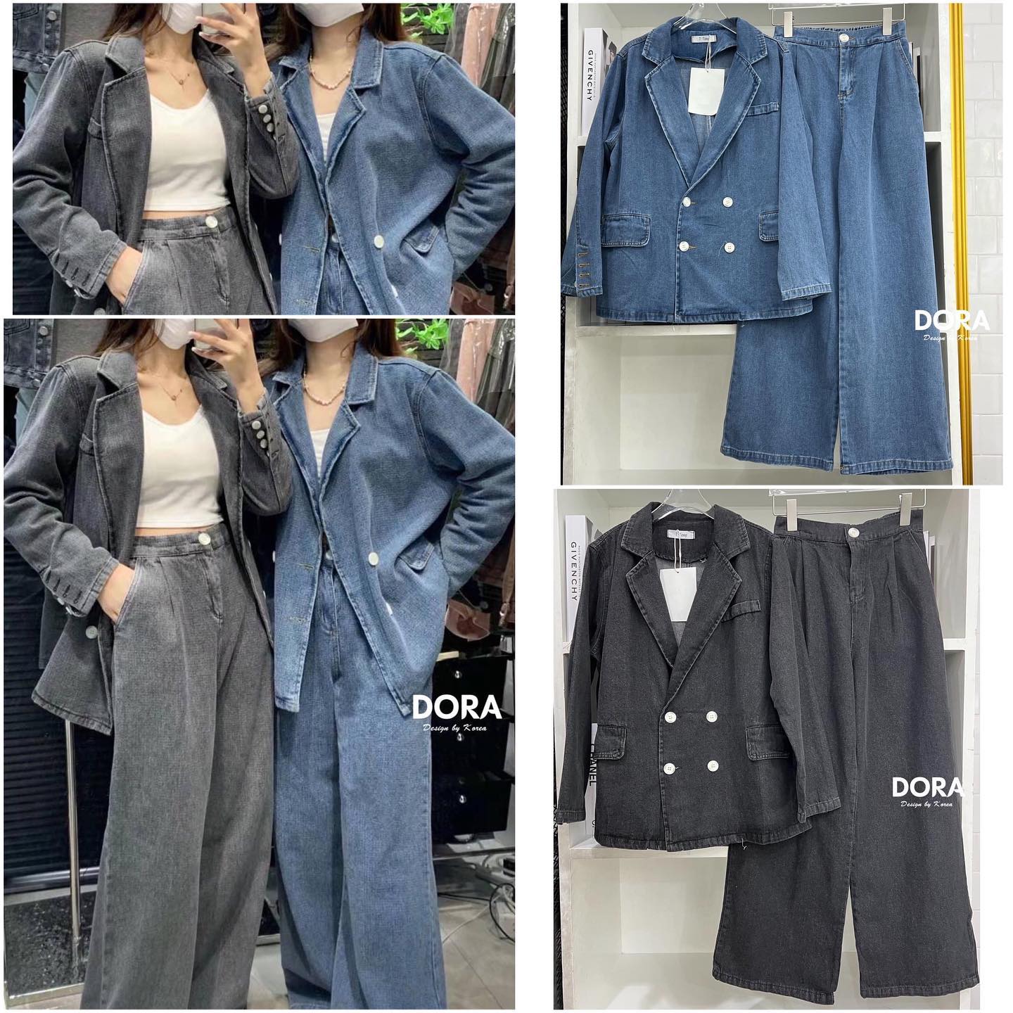 Set เสื้อ +กางเกง เสื้อblazer เนื้อผ้านิ่มใส่สบายงานสวยมาก กางเกงทรงเอวสม็อค การันตี ชุดงานสวยมาก สินค้าคุณภาพ (พร้อมส่ง)