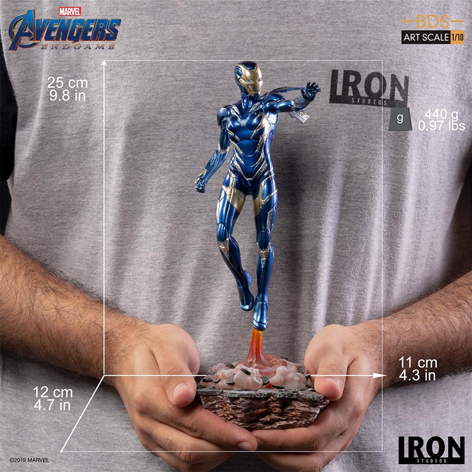 พร้อมส่ง Pepper Potts in Rescue Suit: Avengers Endgame BDS 1/10Scale Statue by Iron Studios