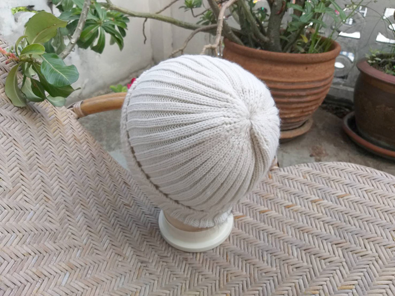 หมวกไหมพรม chocol raffine