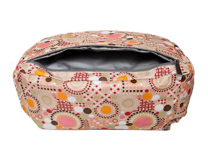 Ecosusi กระเป๋าคุณแม่ กระเป๋าสัมภาระคุณแม่ กระเป๋าแม่ลูกอ่อน แขวนรถเข็นเด็กได้ หิ้ว สะพายไหล่ได้ (Pink)