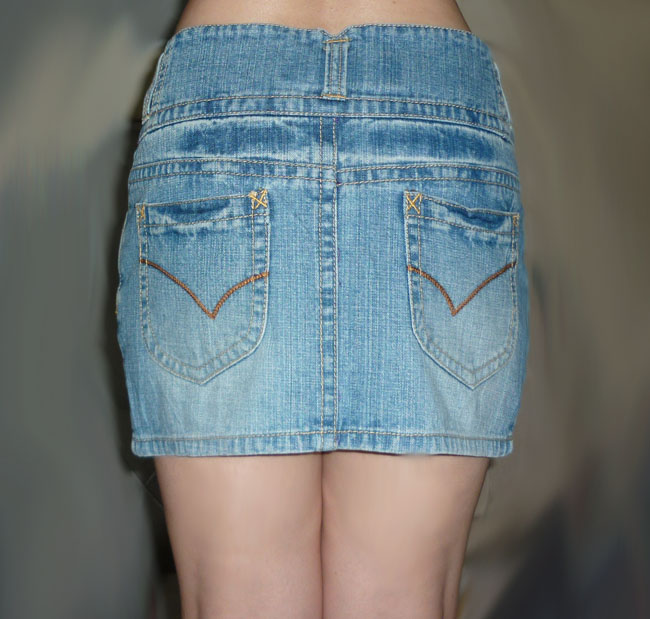 กระโปรงยีนส์ DENIM สวยมากค่ะ น่ารัก 31-36-13