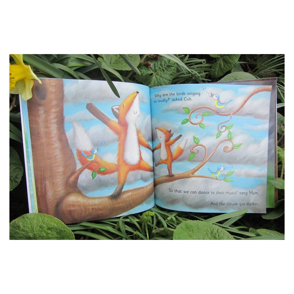 Rebecca Elliott : Cub's First Summer : ฤดูร้อนครั้งแรกของลูกหมาจิ้งจอก นิทานก่อนนอน ปกอ่อน เล่มโต นิทานอบอุ่น