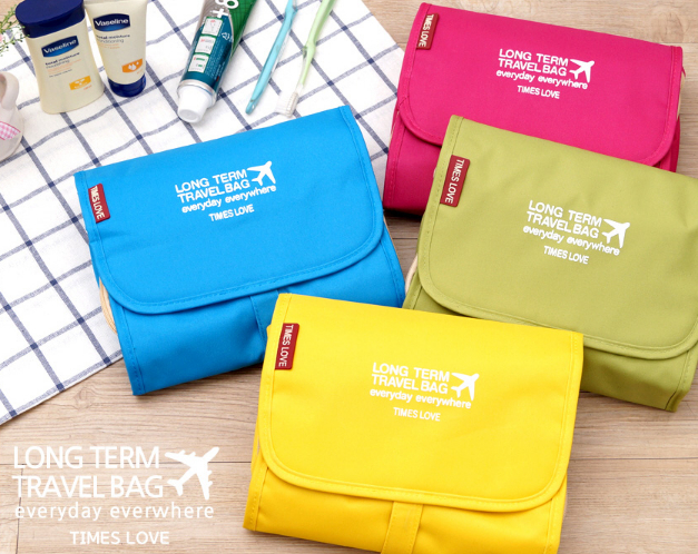 กระเป๋าใส่อุปกรณ์อาบน้ำ คุณภาพดี แขวนได้ ดึงกระเป๋าอีกสองใบแยกใช้ได้