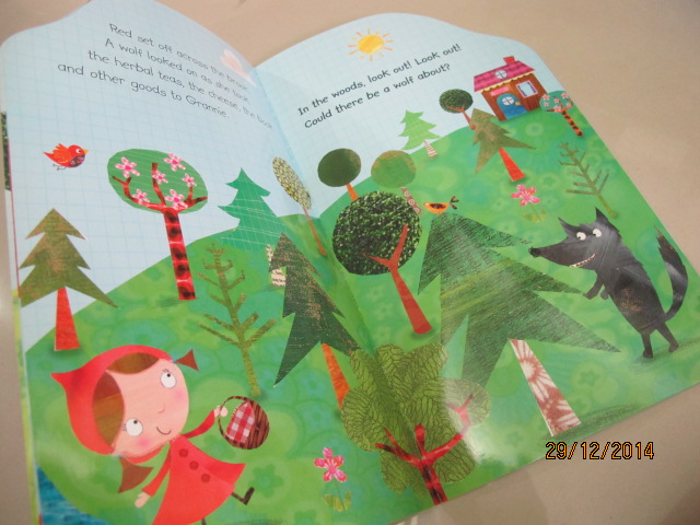 Nick Page & Clare Fennel : Reading with Phonics : Little Red Riding Hood หนังสือหัดอ่านภาษาอังกฤษด้วยโฟนิกส์ หนูน้อยหมวกแดง Make Believe Ideas