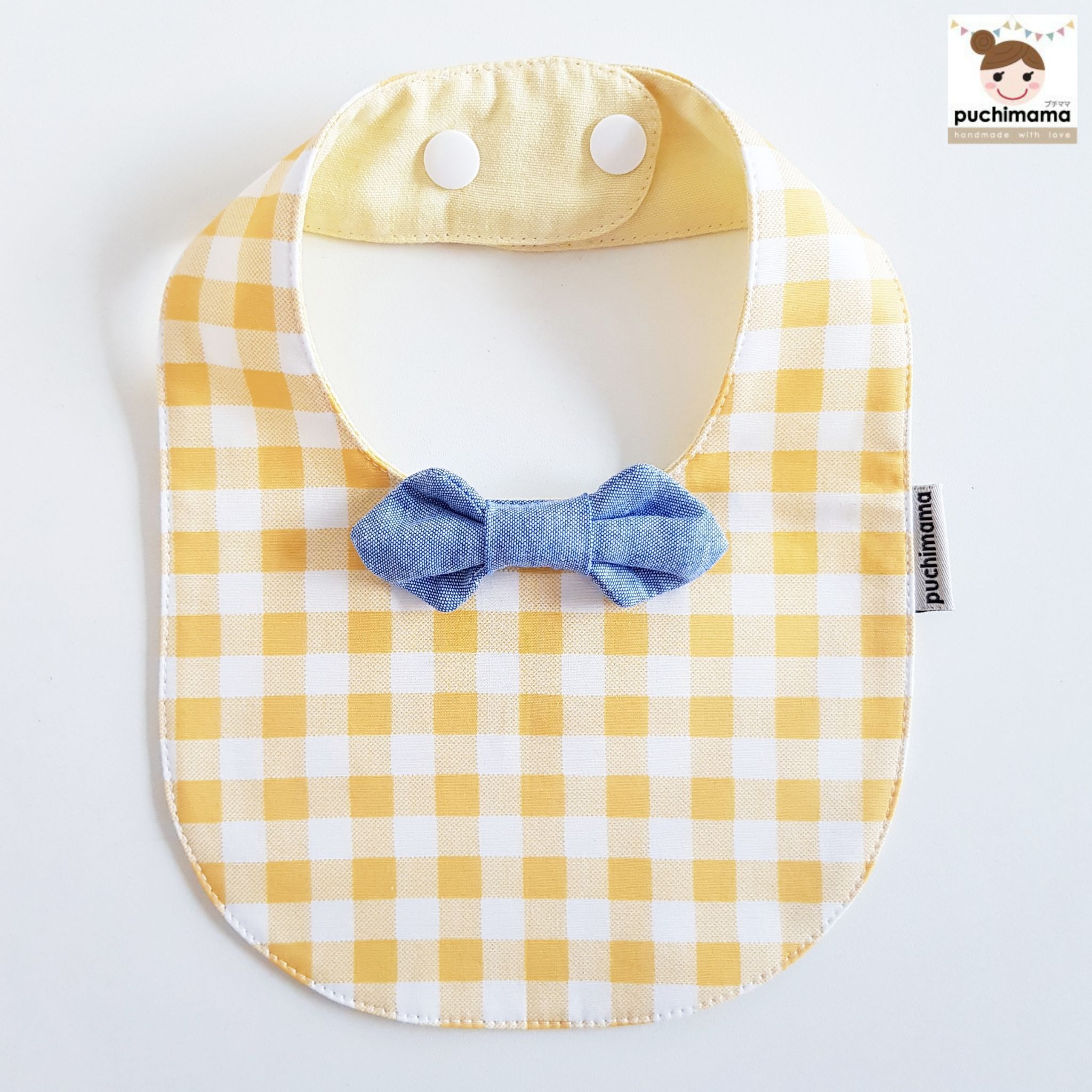 Puchimama "Bow Tie" Bib