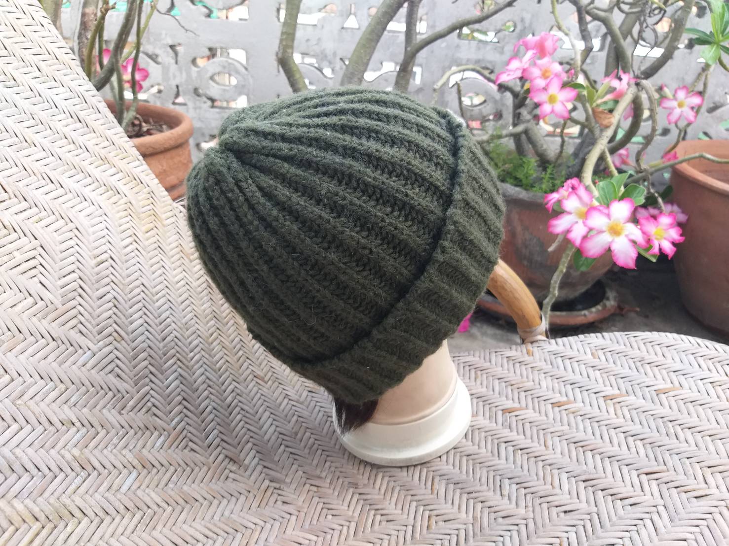 หมวกไหมพรมขนสัตว์ Made in United Kingdom