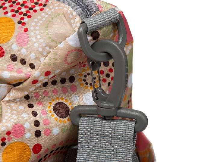 Ecosusi กระเป๋าคุณแม่ กระเป๋าสัมภาระคุณแม่ กระเป๋าแม่ลูกอ่อน แขวนรถเข็นเด็กได้ หิ้ว สะพายไหล่ได้ (Pink)