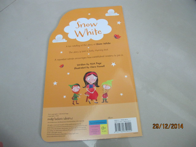 Nick Page & Clare Fennel : Reading with Phonics : Snow White หนังสือหัดอ่านภาษาอังกฤษด้วยโฟนิกส์ สโนว์ไวท์ Make Believe Ideas