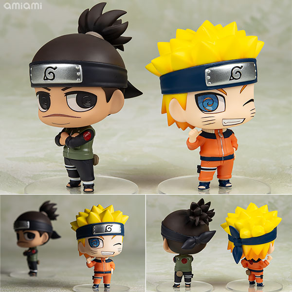 พร้อมส่ง Chimi Mega Buddy Series! NARUTO Iruka Umino & Naruto Uzumaki Set