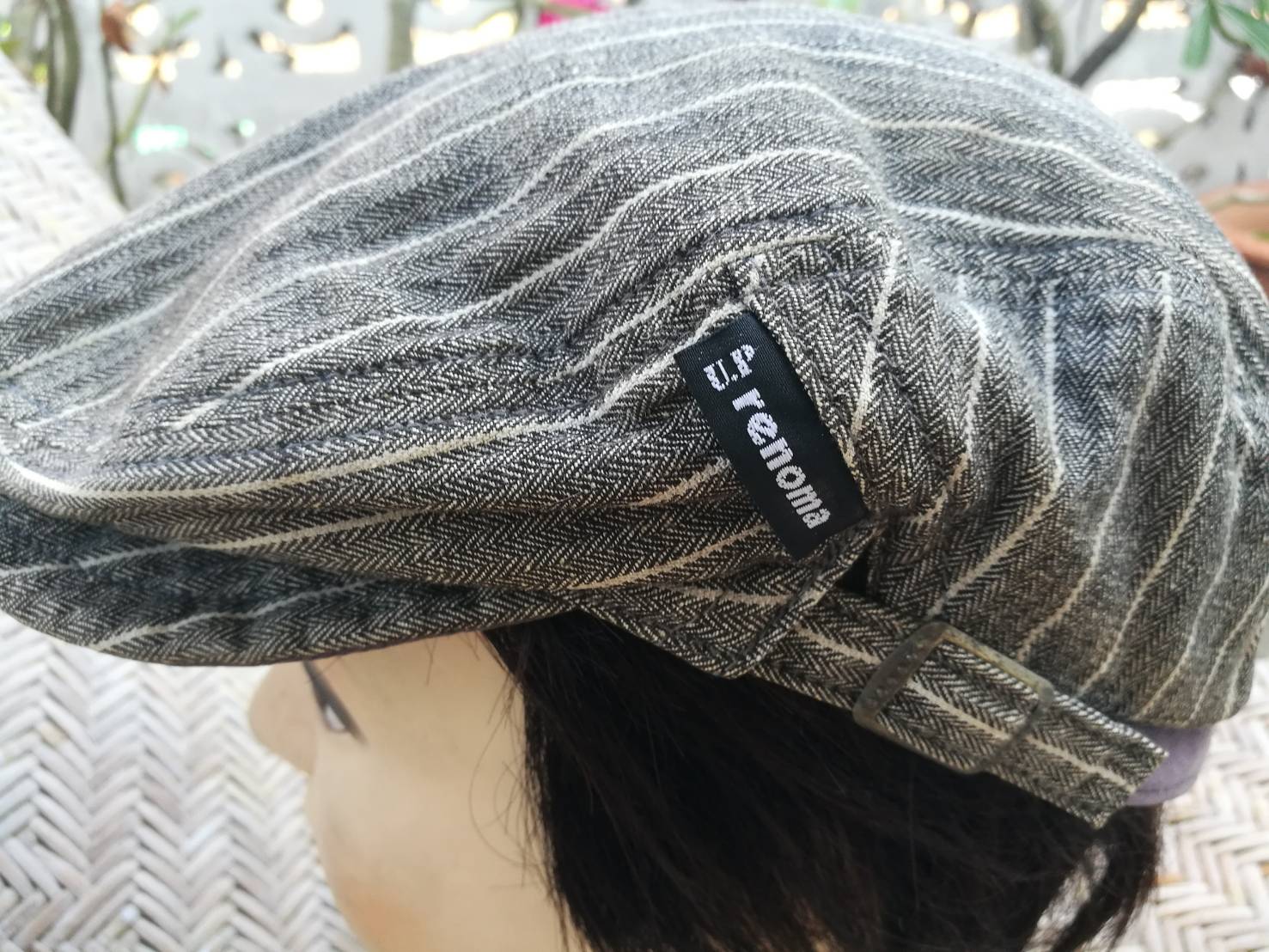 หมวกติงลี่ renoma ผ้าหมวกสวย ดูดีมาก