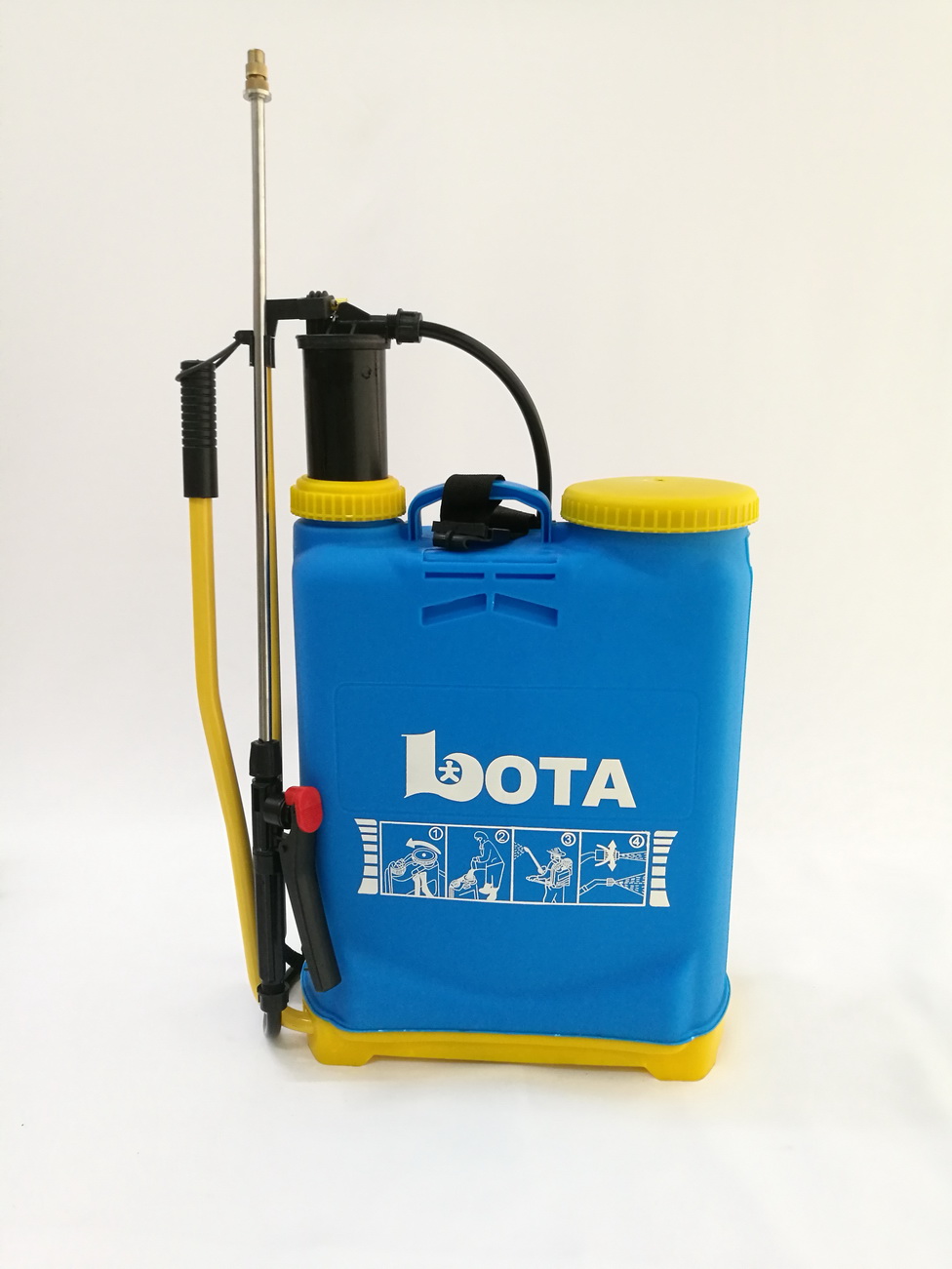 ถังโยกพ่นยา LOTA 16ลิตร หัวพ่นทองเหลือง ส่งฟรี