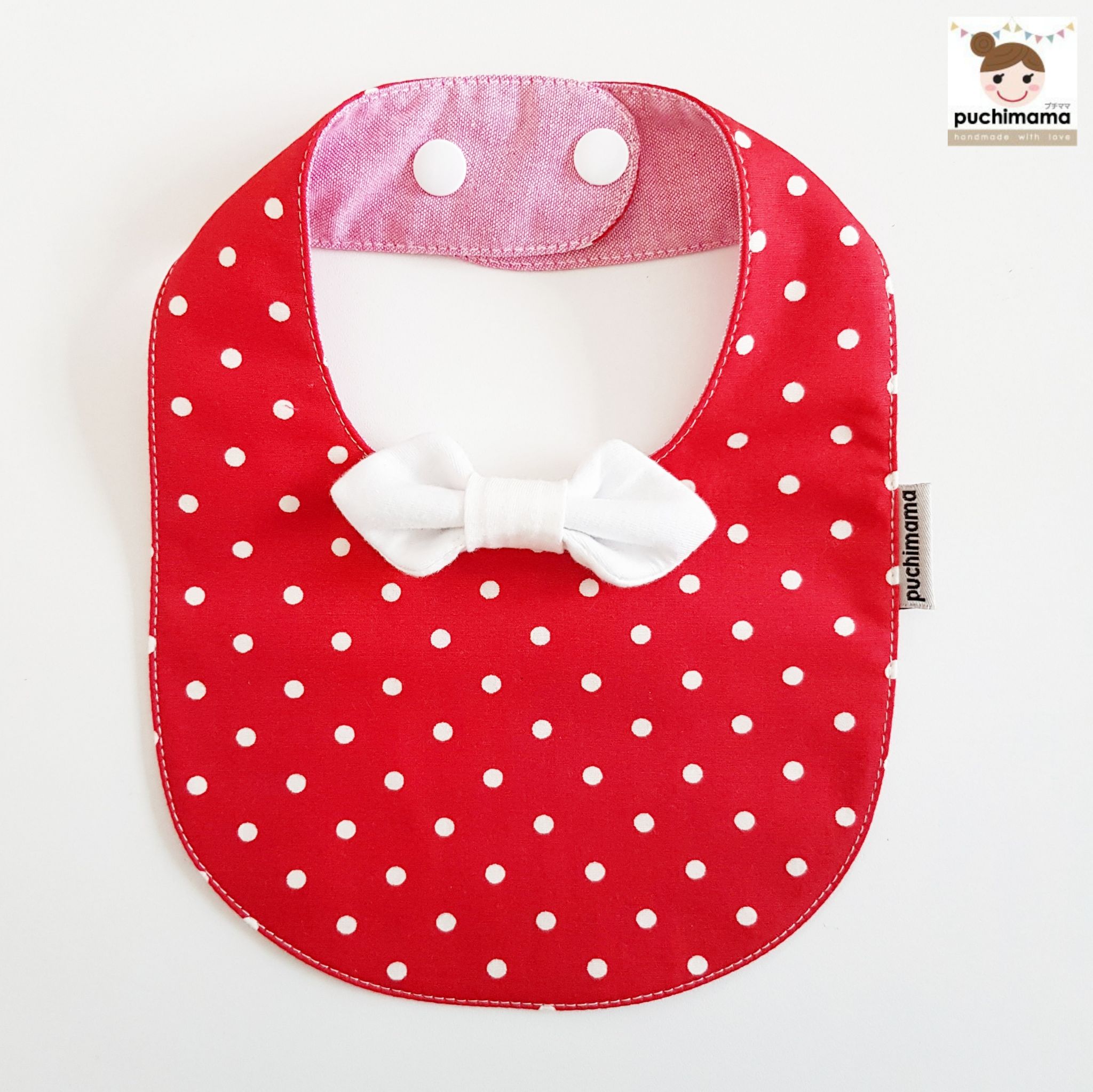 Puchimama "Bow Tie" Bib