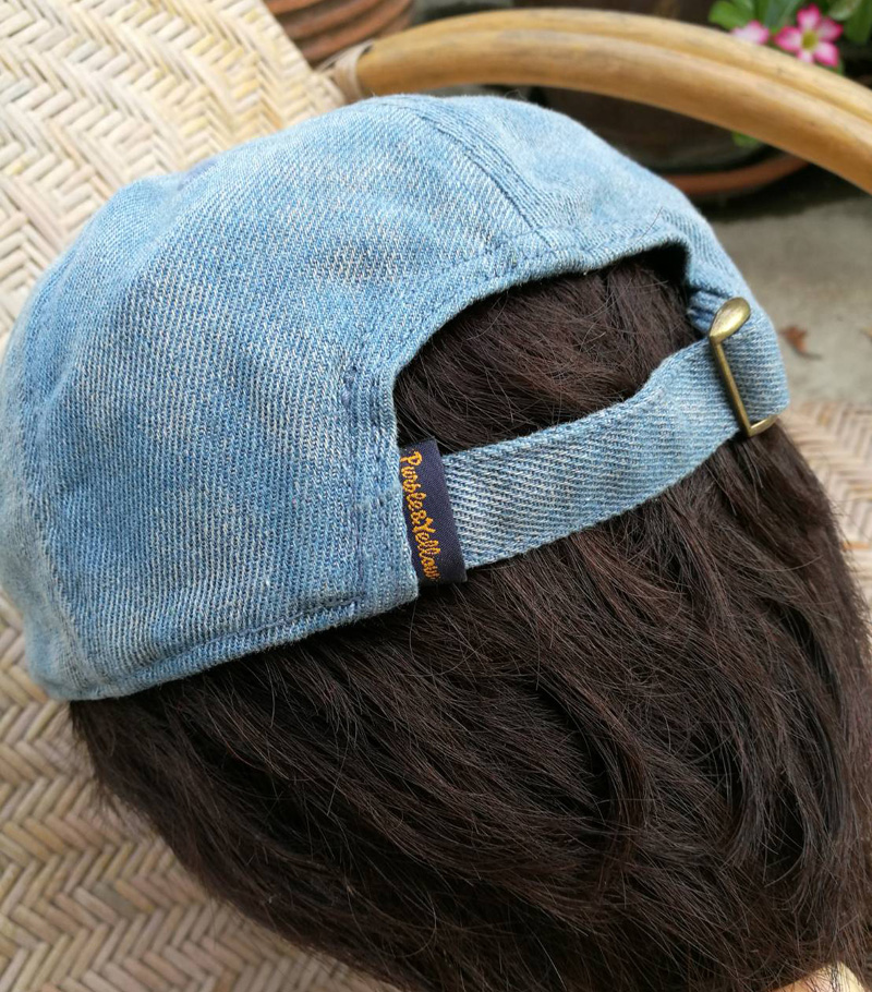 หมวกแก๊ปผ้ายีนส์ฟอกลายเมฆ สวยมาก