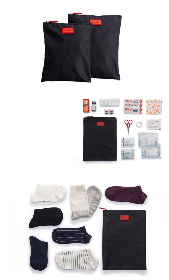 Travel Season กระเป๋าจัดระเบียบเดินทาง 7 ใบ จัดกระเป๋าเดินทาง ท่องเที่ยว ใส่เสื้อผ้า ชุดชั้นใน อุปกรณ์ห้องน้ำ กางเกงใน รองเท้า ถุงเท้า เครื่องสำอาง อุปกรณ์ไอที (Black)