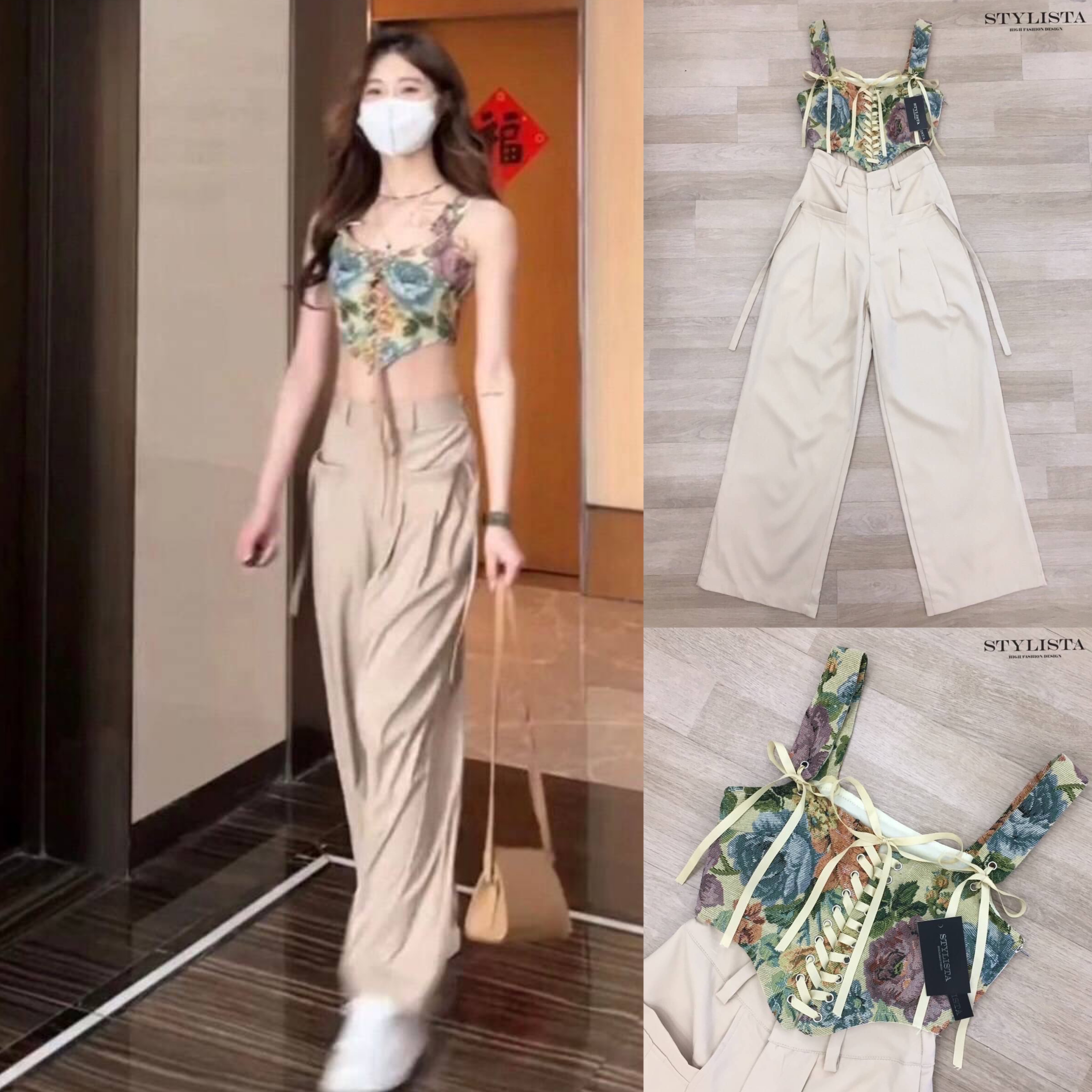 เซตเสื้อ กางเกงใส่สวยเรียบหรูดูดีมาก แพลตเทินดีงาม ใส่สวยเปะสุดๆ สินค้าคุณภาพ (พร้อมส่ง)