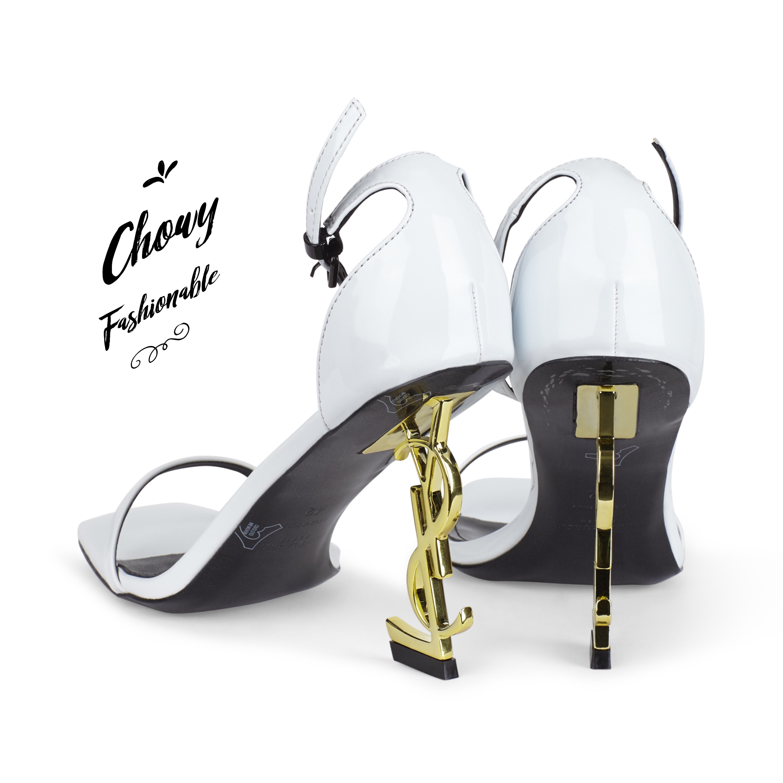 รองเท้าไซส์ใหญ่ 38 EU ส้นสูงยิบแซงไซส์ใหญ่ ส้นสูงเปิดเท้า KR1201