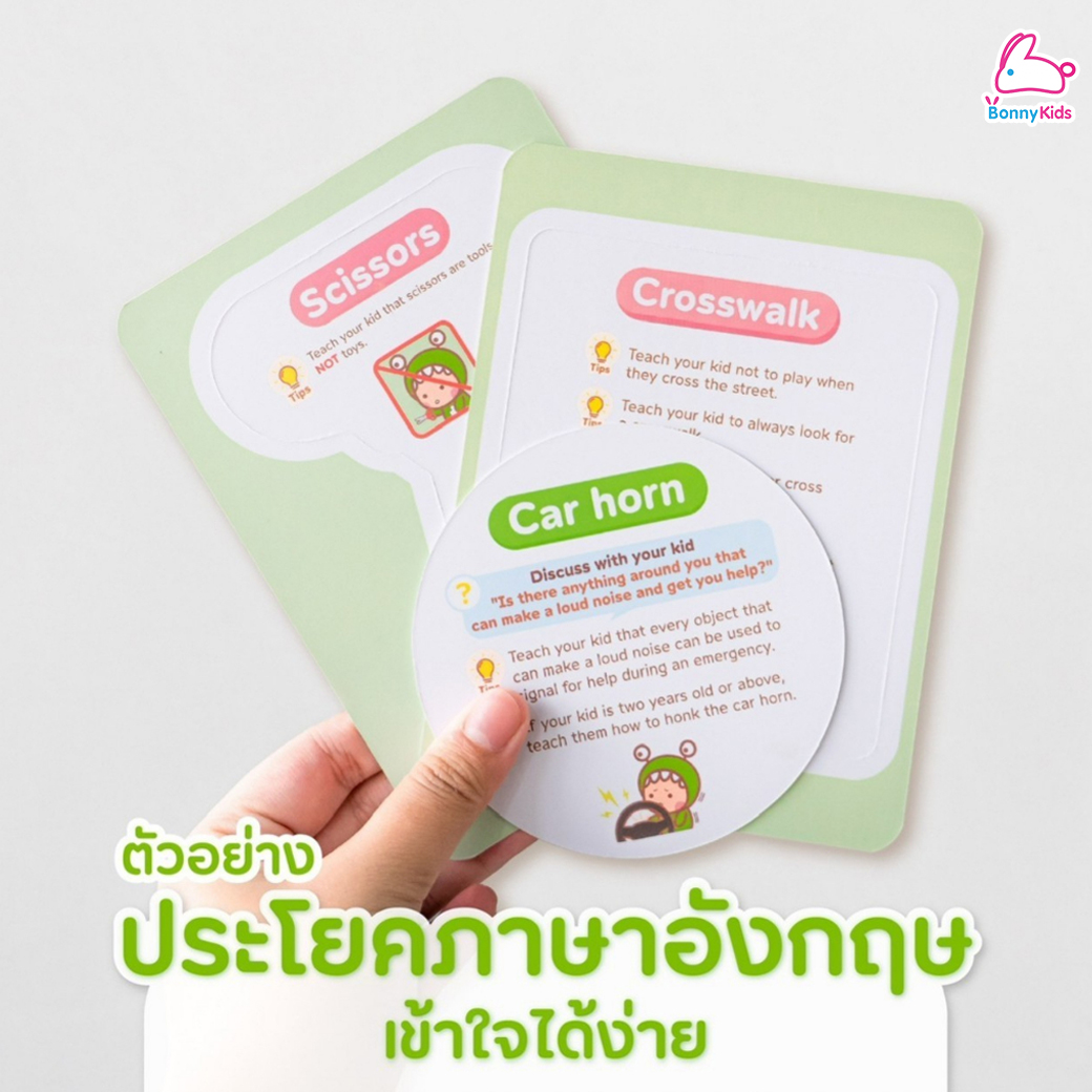 Little Monster (ลิตเติ้ลมอนเตอร์) บัตรคำศัพท์+ประโยคสนทนา เซ็ตการ์ดคำศัพท์ฝึกภาษาอังกฤษ