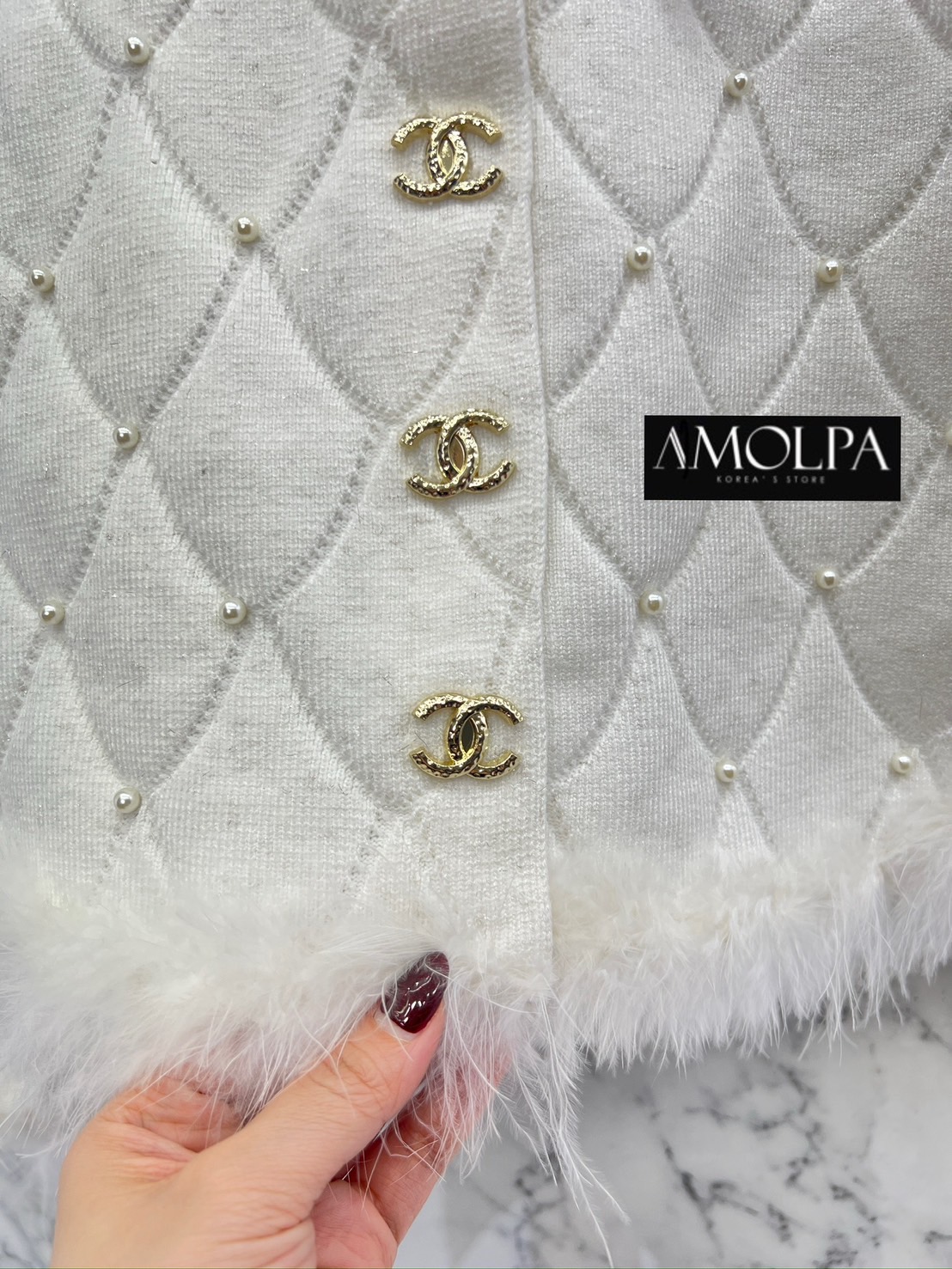 เสื้อไหมพรมคาดิแกน เกรดไฮเอนหนานุ่ม CC KNIT เนื้อผ้าดีม๊ากกกก ผ้าใส่สบายมากกกก ห้ามพลาดเลยนะคะ ใส่สบาย : สินค้าคุณภาพ (พร้อมส่ง)