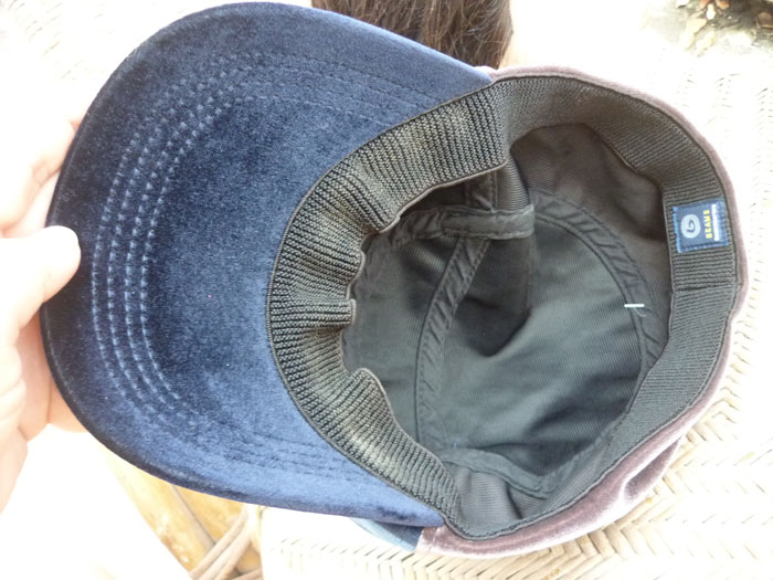 หมวกแก๊ปทรงทหาร ผ้ากำมะหยี่สวยมั๊กๆ