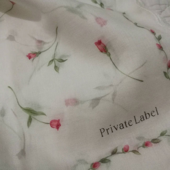ผ้าเช็ดหน้าแบรนด์ Private Label