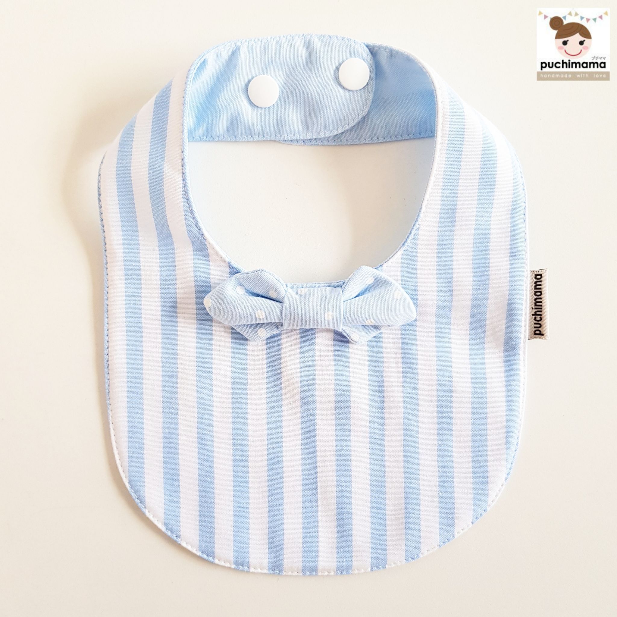 Puchimama "Bow Tie" Bib