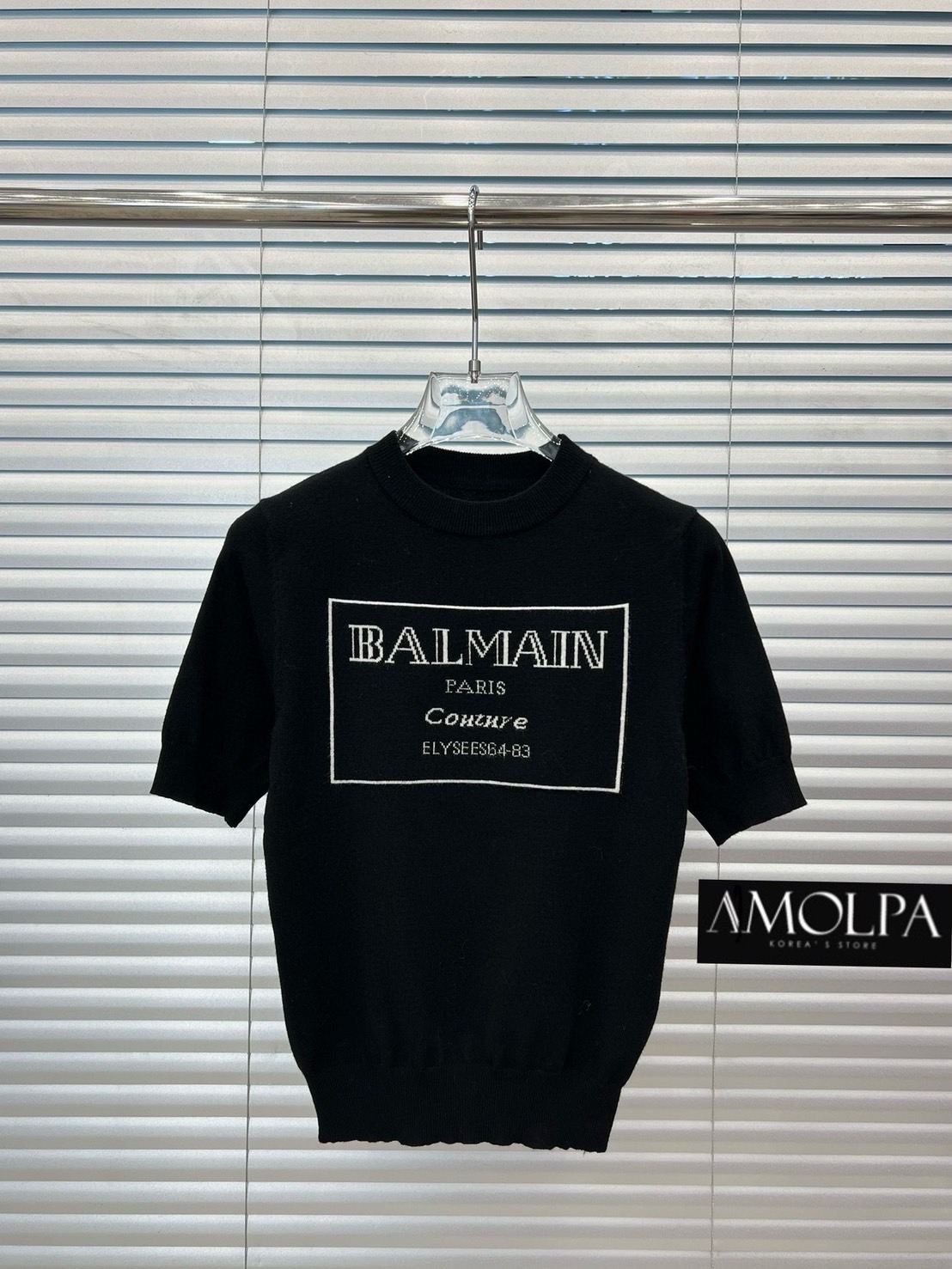 เสื้อไหมพรมแขนสั้น BM KNIT งาน 1 : 1 เนื้อผ้าดีม๊าก ผ้าใส่สบายมาก ห้ามพลาด ใส่สบายสุดๆ : สินค้าคุณภาพ (พร้อมส่ง)