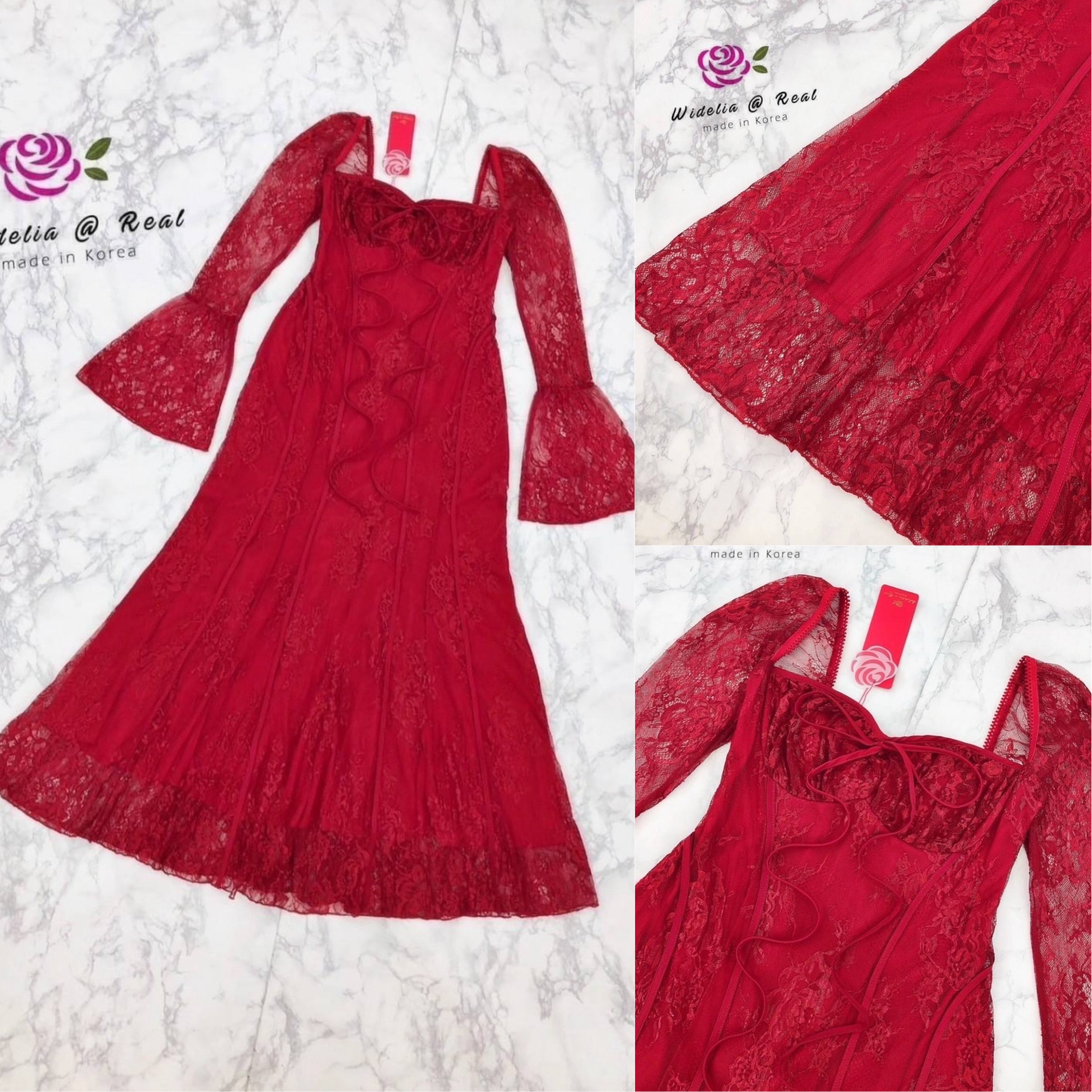 เดรสตัวยาวสวยสุด Sexy บอกเลยแพทเทิ้ลสวยเนี๊ยบสุดๆ ใส่สบาย สินค้าคุณภาพ (พร้อมส่ง)