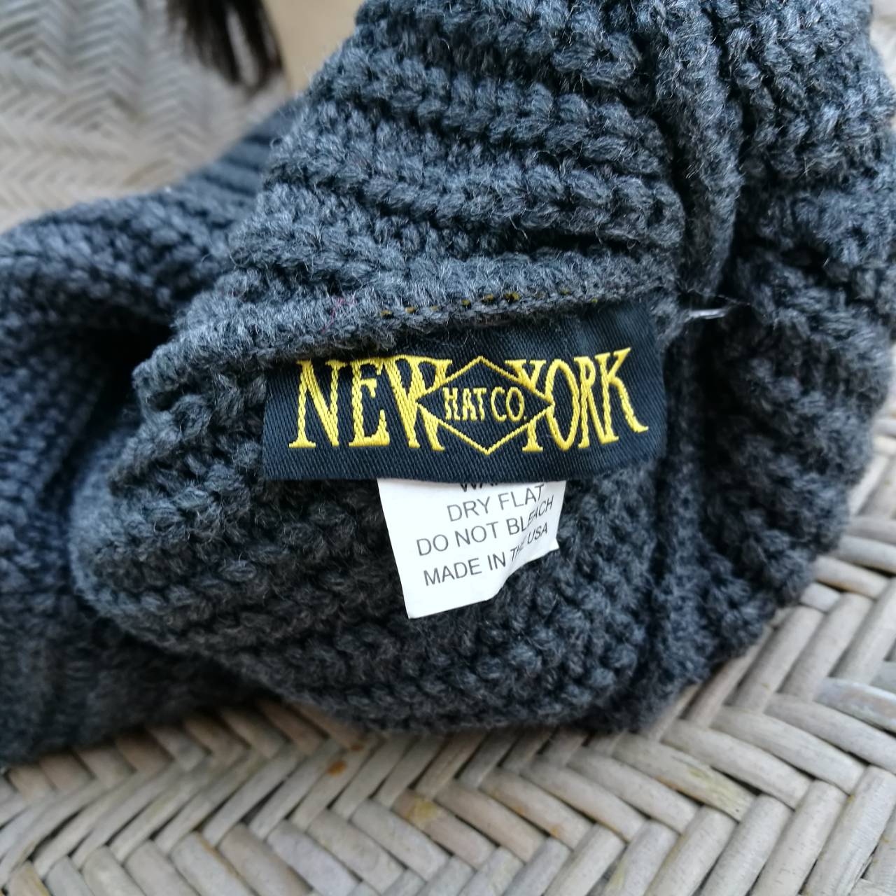 หมวกไหมพรม NEWYORKHATCO Made in U.S.A. (ของใหม่)