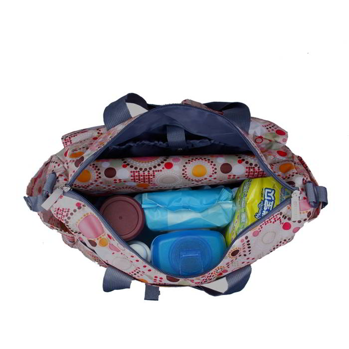 Ecosusi กระเป๋าคุณแม่ กระเป๋าสัมภาระคุณแม่ กระเป๋าแม่ลูกอ่อน ช่วยจัดระเบียบของให้ลูกน้อย กันน้ำ ช่องเยอะ (ECOSUSI Large Diaper Tote Baby Mummy Bag)