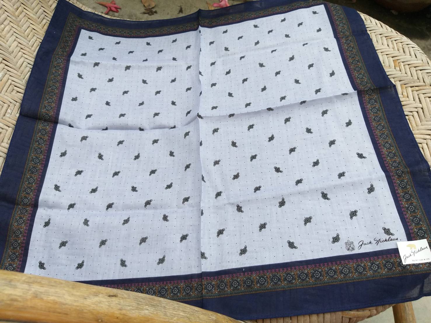 ผ้าเช็ดหน้าชาย Jack Nicklaus