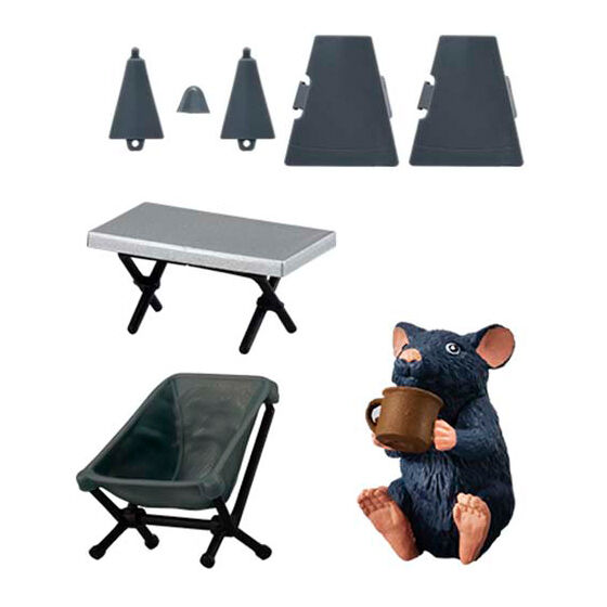 กาชาปองฟิกเกอร์สัตว์ตั้งแคมป์ Animal Camp 07