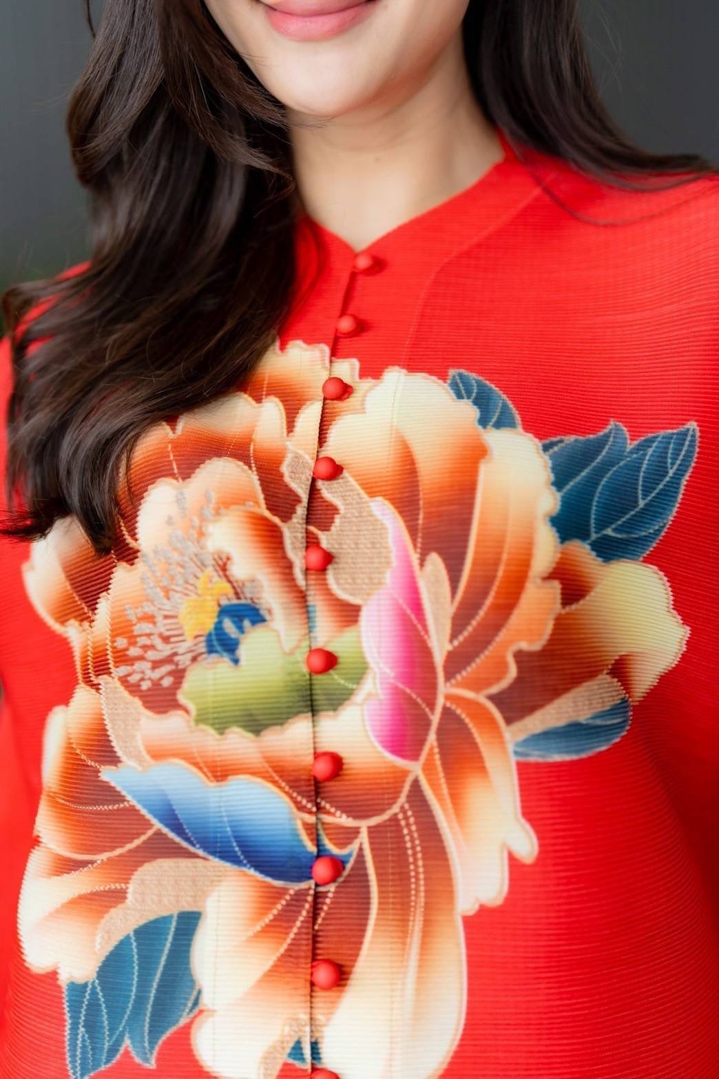 เสื้ออัดพลีทเนื้อดี งาน AA Premium แบบงานแบรนด์ สไตล์มาดาม สวย เรียบหรู ใส่สบาย : สินค้าคุณภาพ (พร้อมส่ง)