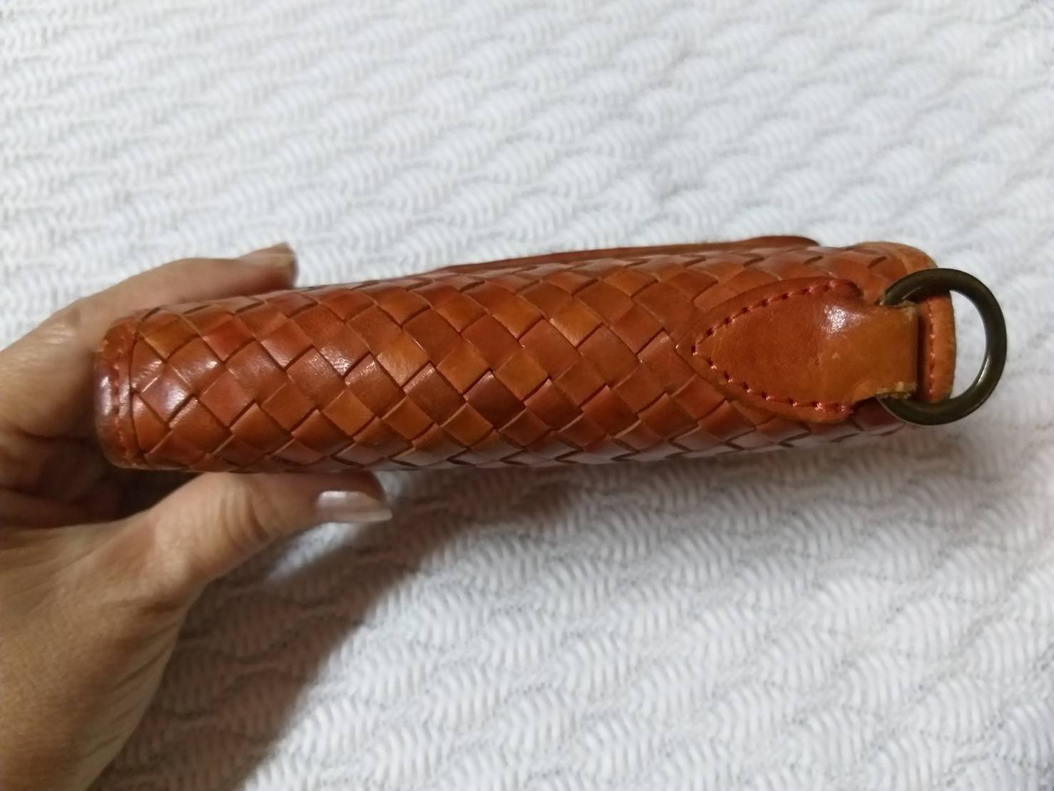 กระเป๋าสตางค์ HATO HASI Vegetable Tanned Leather