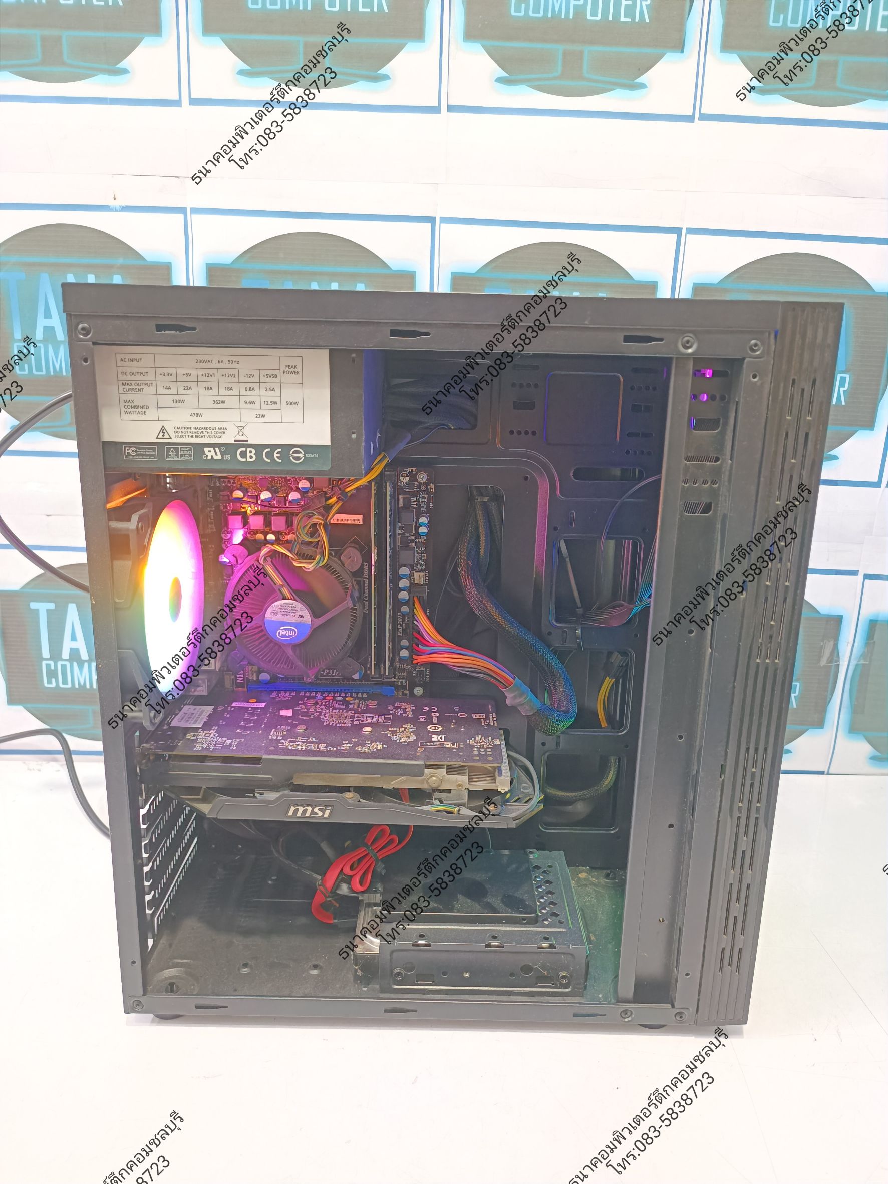 (5,900)คอมประกอบ ราคาถูก Intel I5Gen2 Ram 8gb SSd120GB GTX750 1GB