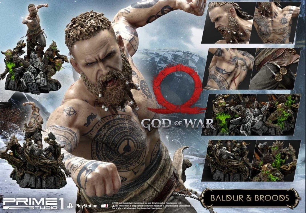 เปิดจอง Baldur and Broods: God of War 4 1/4Scale