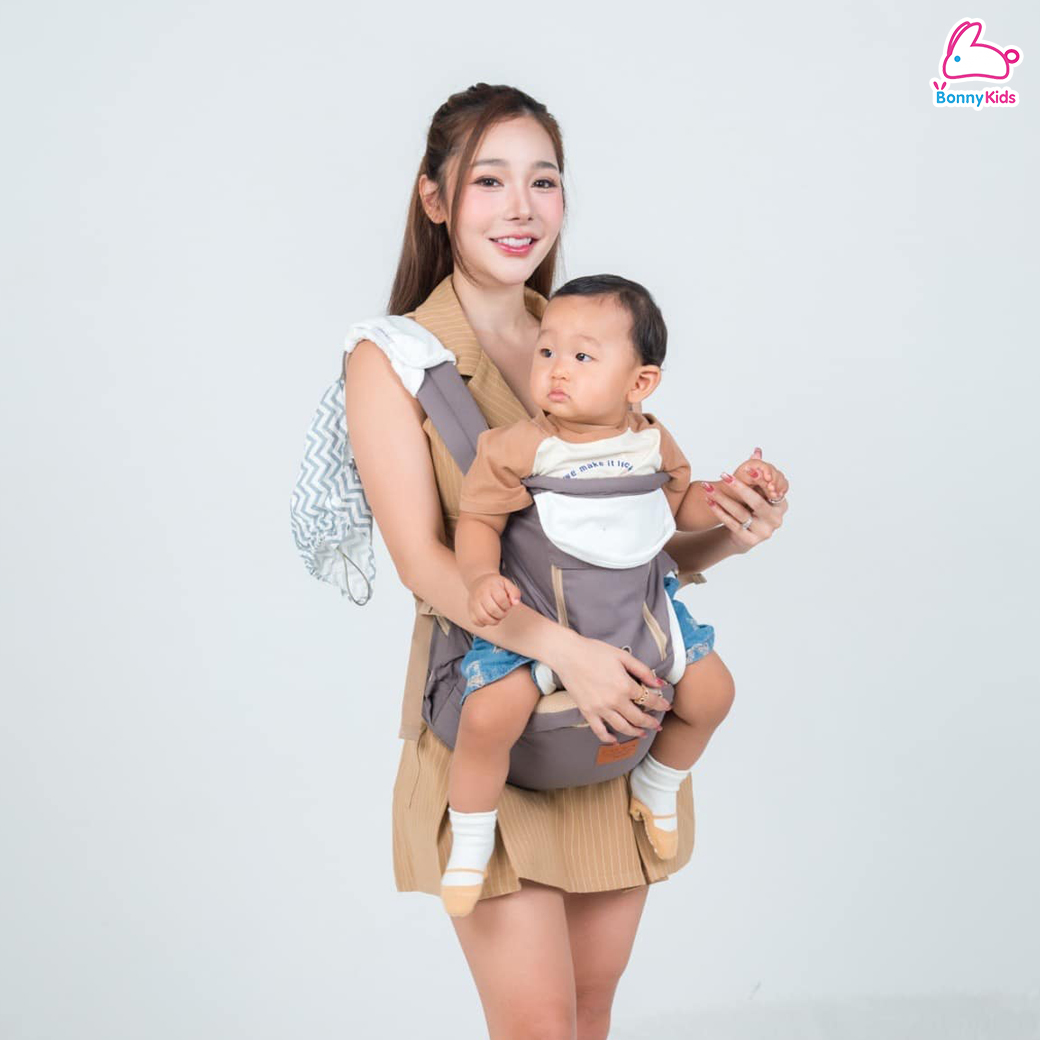 Three Bear (ทรีแบร์) Baby Carrier เป้อุ้มเด็ก รุ่น Fluffy