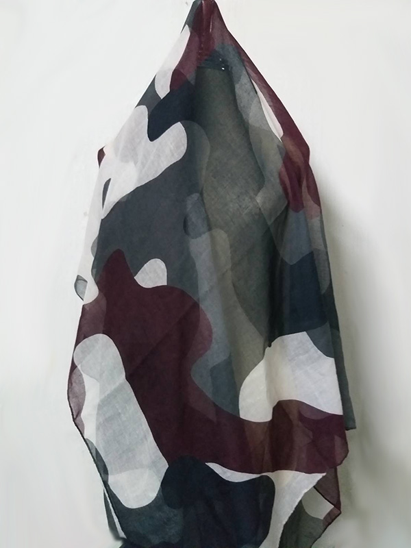 ผ้าคลุมไหล่ ZARA ลายพราง เนื้อบางเบา (ของใหม่)