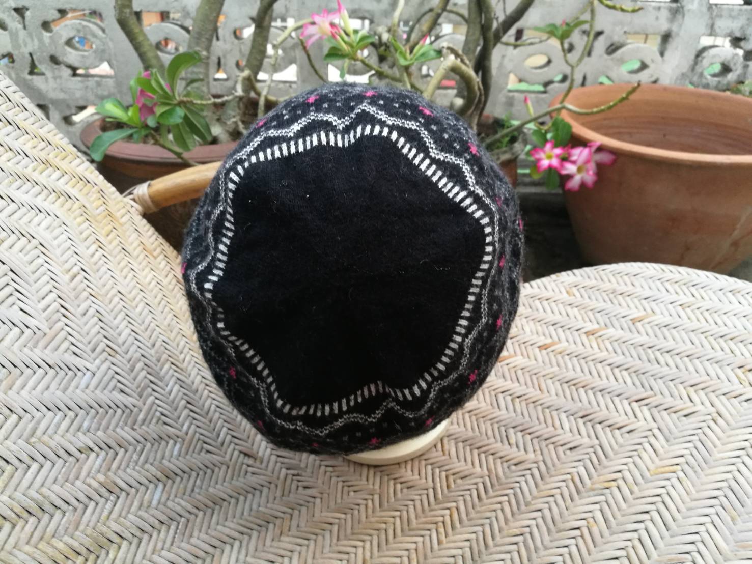 หมวกไหมพรม 2 ชั้น Uniqlo น่ารักมากๆ อุ่นสุดๆ