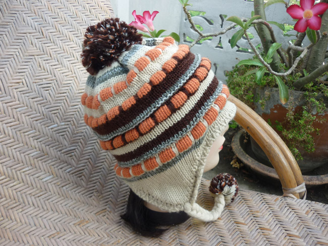 หมวกไหมพรมบุผ้าฟลีซ IGNIO อุ่นมากก