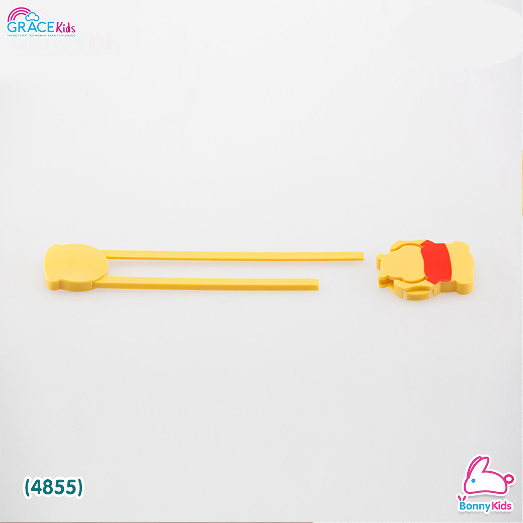 (4855) GraceKids ที่ล็อคประตู ตู้ หมีพูห์