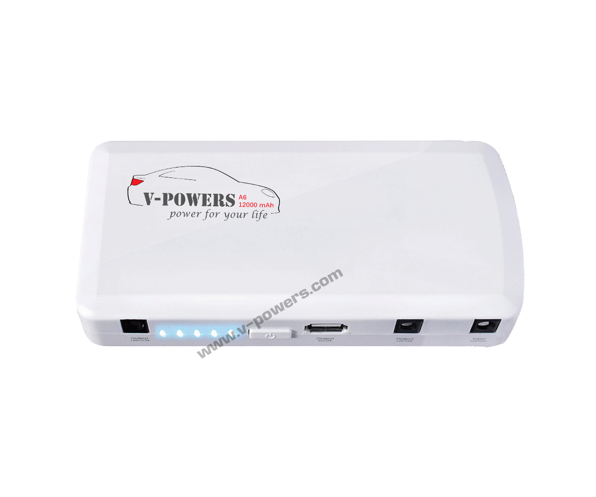 เครื่องจั๊มสตาร์ทรถยนต์ V-Powers A6