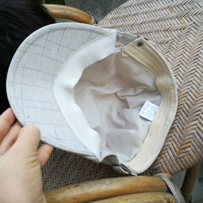 หมวกติงลี่ ผ้าสวยค่ะ เรียบๆ แต่ดูดีมาก วันสบายๆ