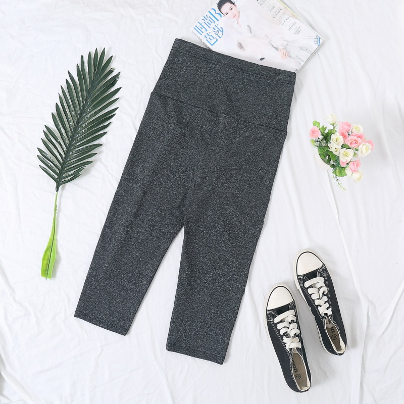 กางเกงเลคกิ้งคนท้อง กางเกงคนท้อง ขาสามส่วน เนื้อผ้านิ่มเด้ง ใส่สบาย