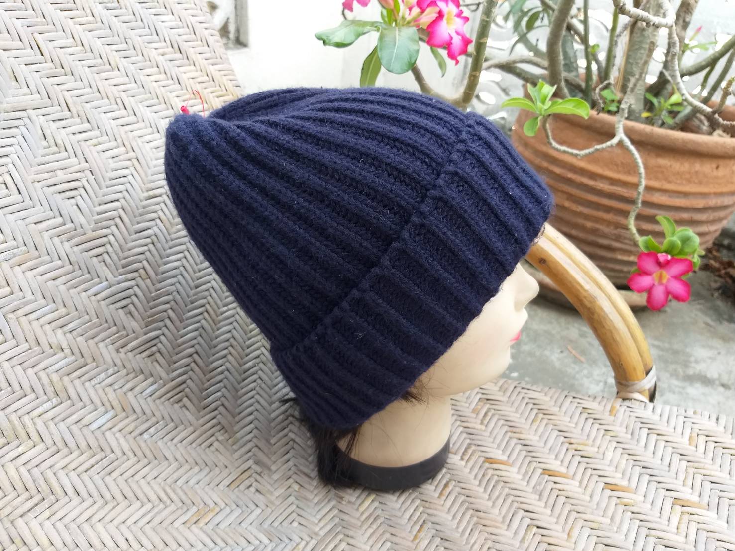 หมวกไหมพรม Uniqlo heattech