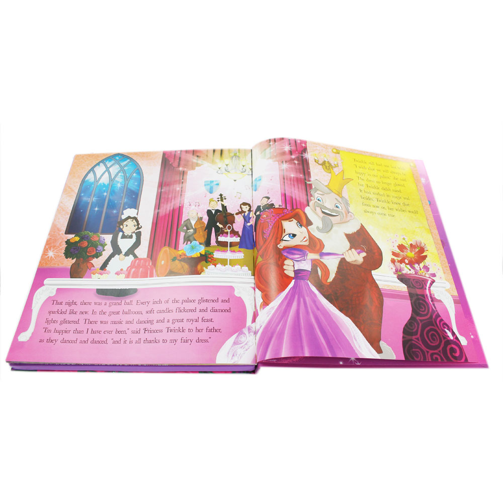 Igloo Book : Princess Twinkle's Magic Dress with fantastic twinkling lights นิทานปกแข็ง ชุดวิเศษของเจ้าหญิง มีปุ่มกดให้กระโปรงเรืองแสง
