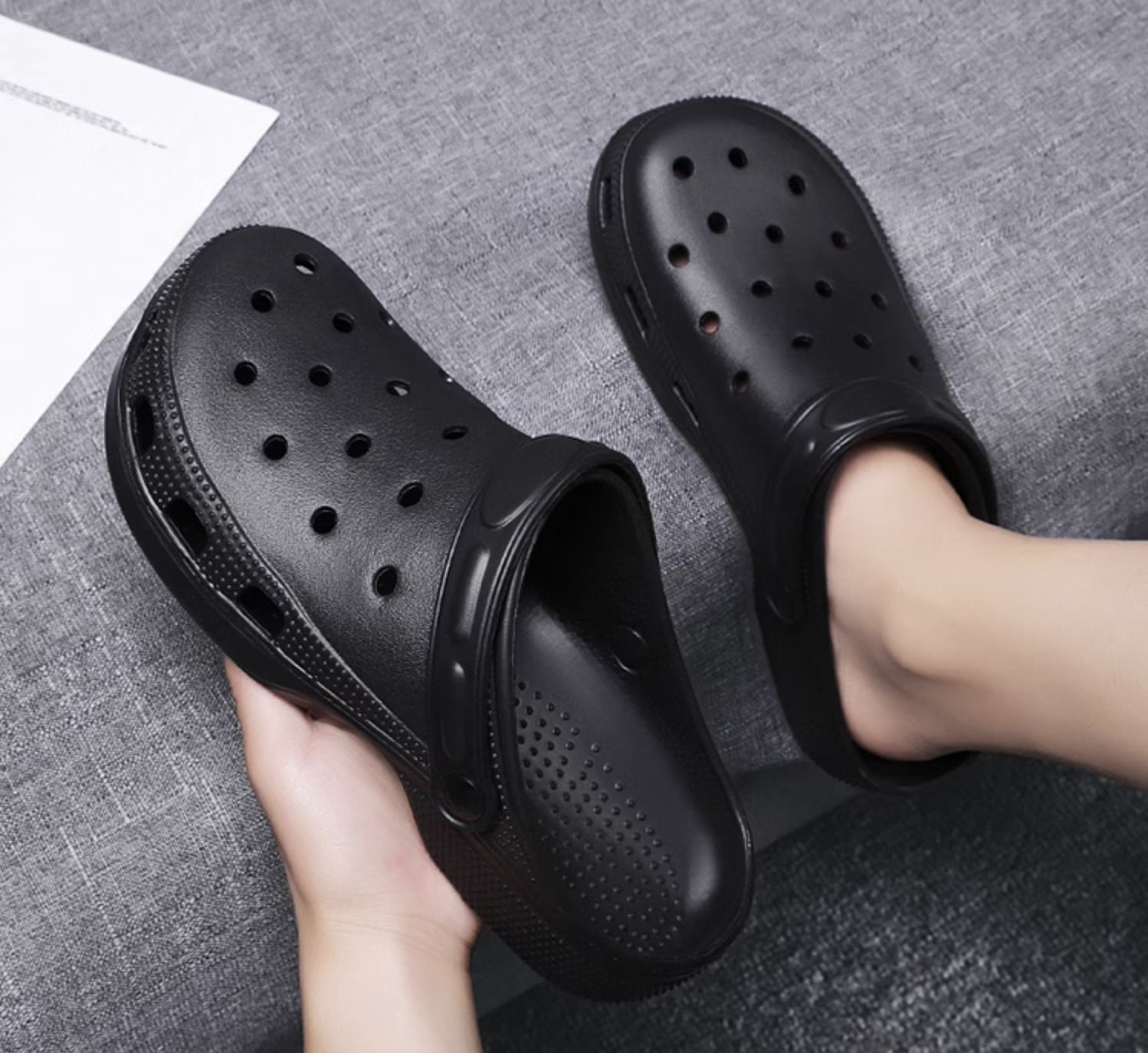 รองเท้าไซส์ใหญ่ 48-52 แตะหัวโตไซส์ใหญ่ รองเท้าผู้ชายไซส์ใหญ่ KR1033